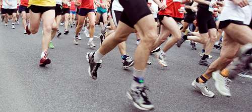 Maraton - Stock Photo