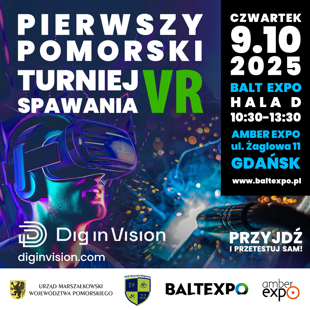 I Pomorski Turniej Spawania w Wirtualnej Rzeczywistości